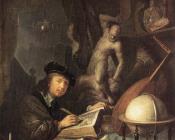 格里特 道 : Painter in his Studio